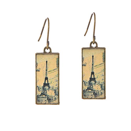 Whimsical Antique Charm Dangle Earrings