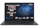 ASUS ExpertBook B1 Business, Intel i7-13620H, 32GB DDR5, SSD 1TB NVMe PCIe 4.0, 15,6" FHD IPS 300nits Anti-Glare, Tastiera Retroilluminata, Fingerprint, Wi-Fi 6, LAN, Win 11 Pro, Garanzia 2 anni P&R