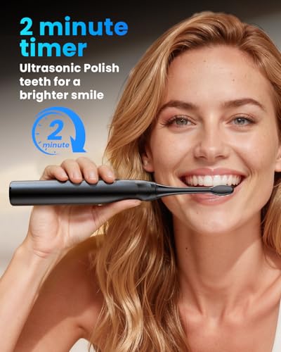 Onlyone Ultrasonic Electric Toothbrush for Adults, Rechargeable Electric Toothbrush with 8 - image 2