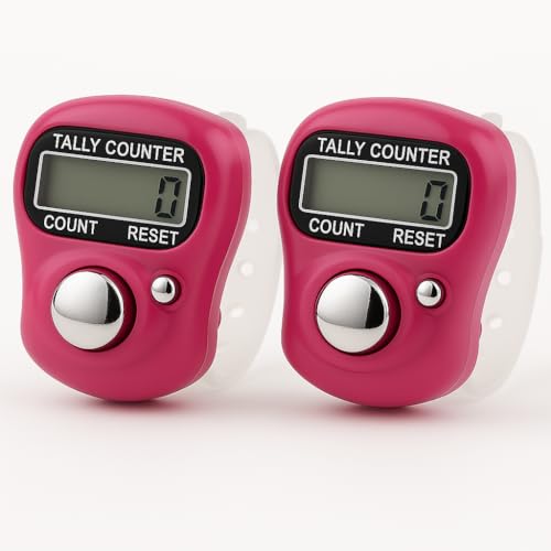 Image of Concepta Mini Hand Tally Counter Finger Ring Digital Electronic Head Count, Jap Counter Machine for Mantra Jap Cricket Umpire and Various Counting Purpose Small(Color May Vary) (Pack of 3 PIS)