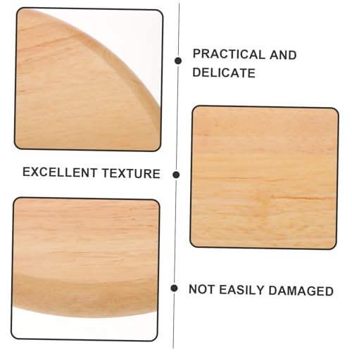Siège de remplacement en bois poncé pour tabouret de cuisine