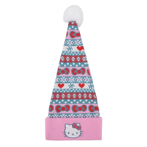 Hello Kitty Chapeau de Père Noël motif vacances Hkc taille unique pour Noël