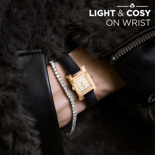 Image of Carlington Aura Series Analog Women Wrist Watches with Premium Leather Belt Strap | Premium Fashion Watches for Ladies | CT - 203