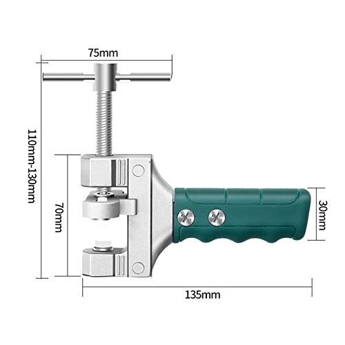 Elikliv Manual Glass Cutter Tool Kit,DIY Home Kit MultiFunctional