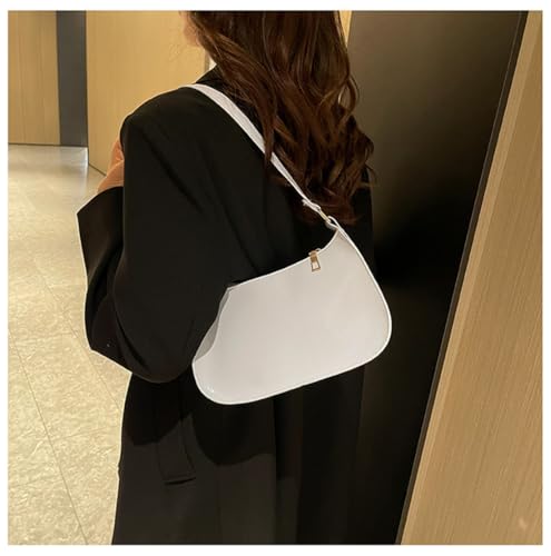 Image of Patent Leather Clutch Purse Shiny Evening Handbags for Women Armpit Shoulder Bag MINI Hobos