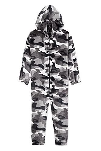 CityComfort Onesie Kinder Fleece Overall Jumpsuit Schlafanzug Jungen Mädchen Extra Weich Einteiler Ganzkörperanzug Schlafoverall Pyjama...
