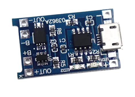 ESPtronics (1 Pc) TP4056 Charging Module 18650 Lithium+Protection Dual Functions with USB-picture-20