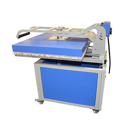 Prensa térmica manual extra ancha 39" x 47" miniatura 4