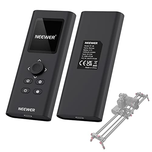 NEEWER Upgraded 2.4G Remote Control for Motorized Camera Slider, Support