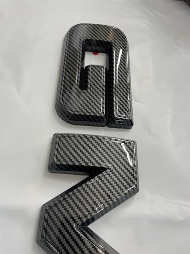 Image of Sierra 1500 /2500 / HD 2019-2026 Front and Rear Overlay 6 PCS new Fresh Look - Carbon Fiber