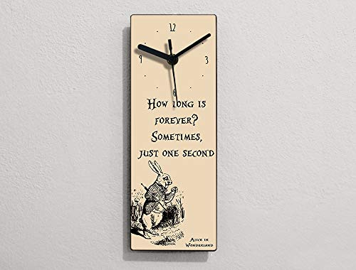 Alice in Wonderland - How long is forever ? - Wall Clock