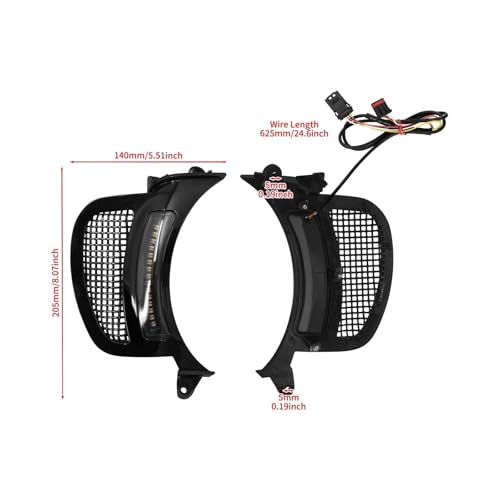 Indicateur direction feu clignotant d'accentuation LED Road Glide - 6