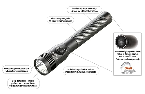 Image of Streamlight 75453 Stinger DS HL 800-Lumen 24,000-Candela Flashlight, Black
