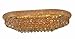 Elegant Lighting Primo Collection 18-Light Flush Mount Oval Royal Cut Crystals with Gold Finish