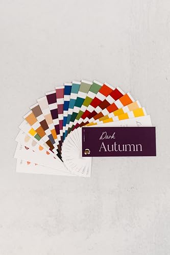Dark Autumn Swatch Book/Color Fan