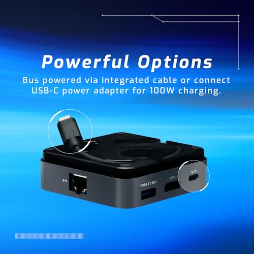 OWC USB-C Travel Dock E 6-Port 100W - HDMI 4K Gigabit Ethernet - image 3