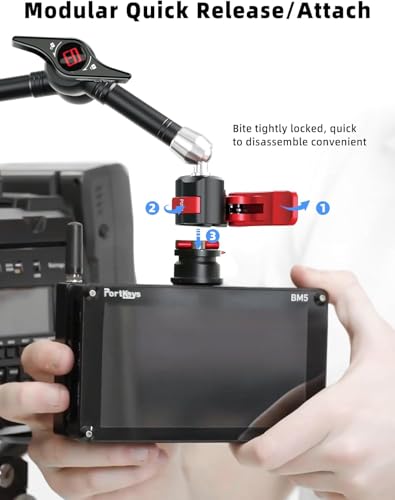 Image of IFOOTAGE 11 inch Spider Crab Magic Arm MA5-6 Quick Release Mount