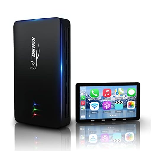 KAMING Wireless CarPlay Adapter with Netflix - The Magic Box 2022 CarPlay Adapter for iPhone & Android Phone to Stream to Your Car & Convert Wired to Wireless Apple CarPlay & Android Auto, Easy to Set