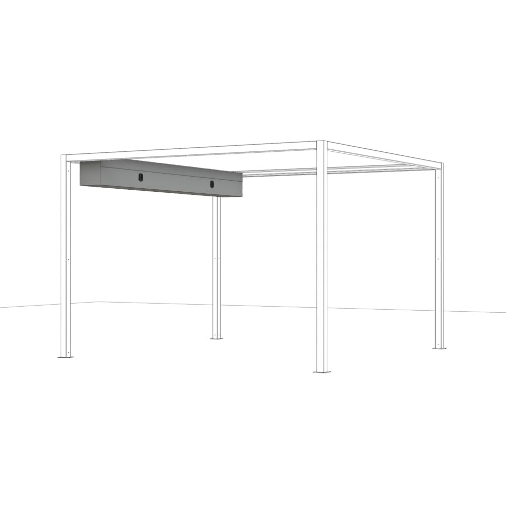 Siena Garden Schattenmanufaktur® Libera Schutzhülle AQUASHIELD aus 100% Polyester in hellgrau, mit ActiveAir® Filtern