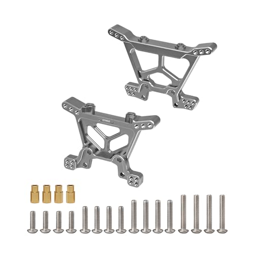 Tour d'amortisseur Traxxas Slash 4x4 en alu titane 6838