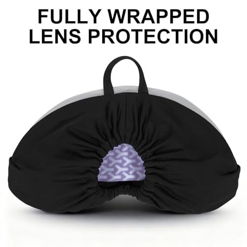 Image of BATFOX Motorcycle Glasses Goggles Dirt Bike Motocross Safety ATV Tactical Riding (Case Only-Gray, Adult)