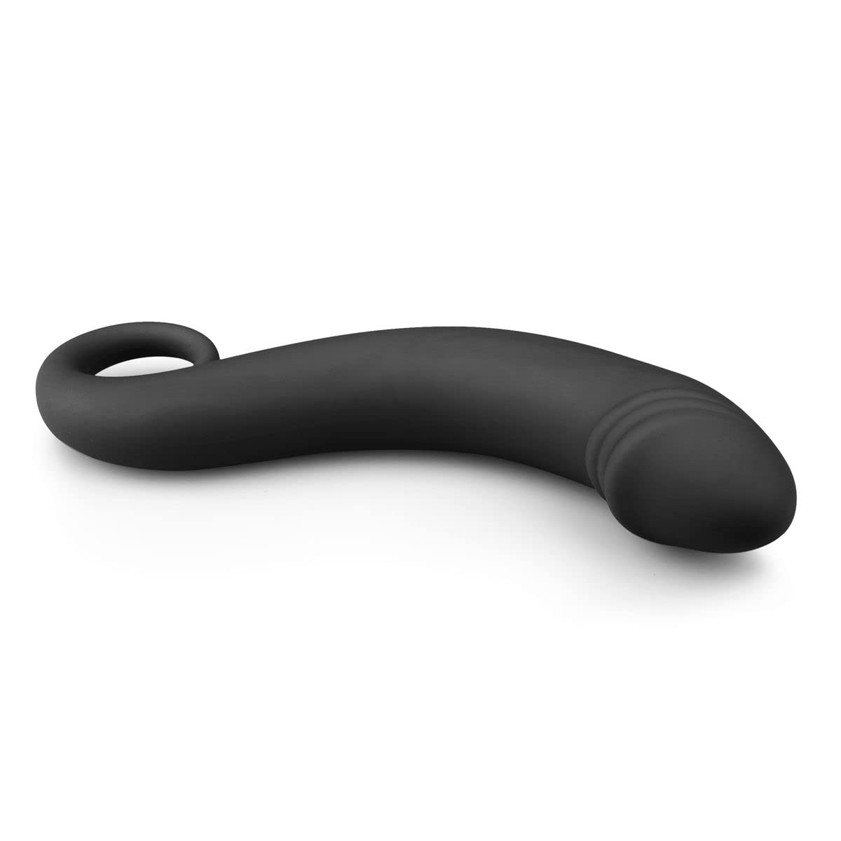 Gode de prostate en silicone noir
