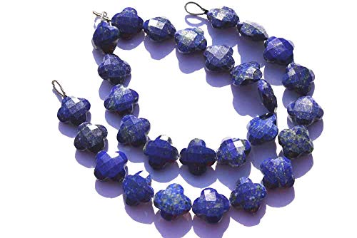 Perles Lapi Lazuli AA facettées de qualité supérieure pour créations joaillières uniques