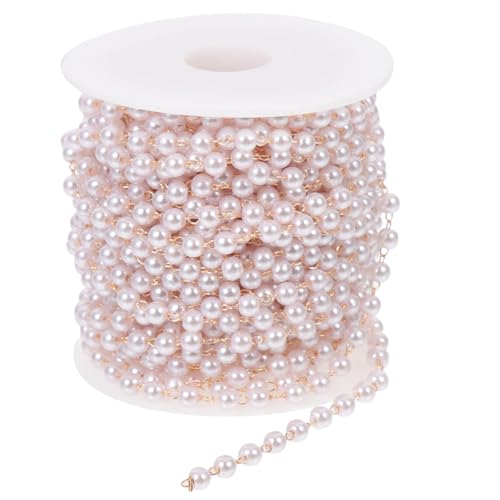 Cadena decorativa para bolso DIY Mobestech y cuentas de perlas para personalizar tus accesorios