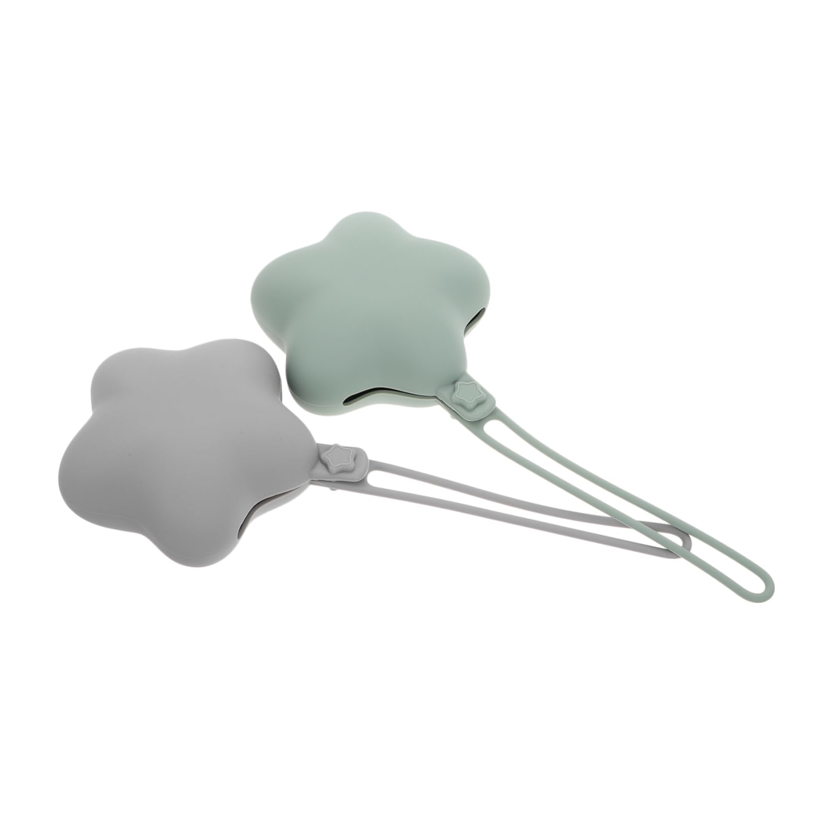 GARVALON Silicone Storage Box Holder Case Clip Portable and Dustproof for Newborns