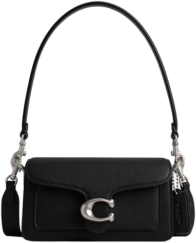 Coach Tabby Shoulder Bag 20, Bolso Bandolera Mujeres, Sx/Negro, T...