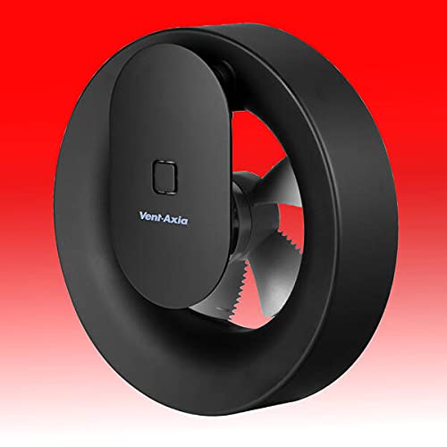Vent-Axia Svara Bluetooth Axial Fan - Black 100mm