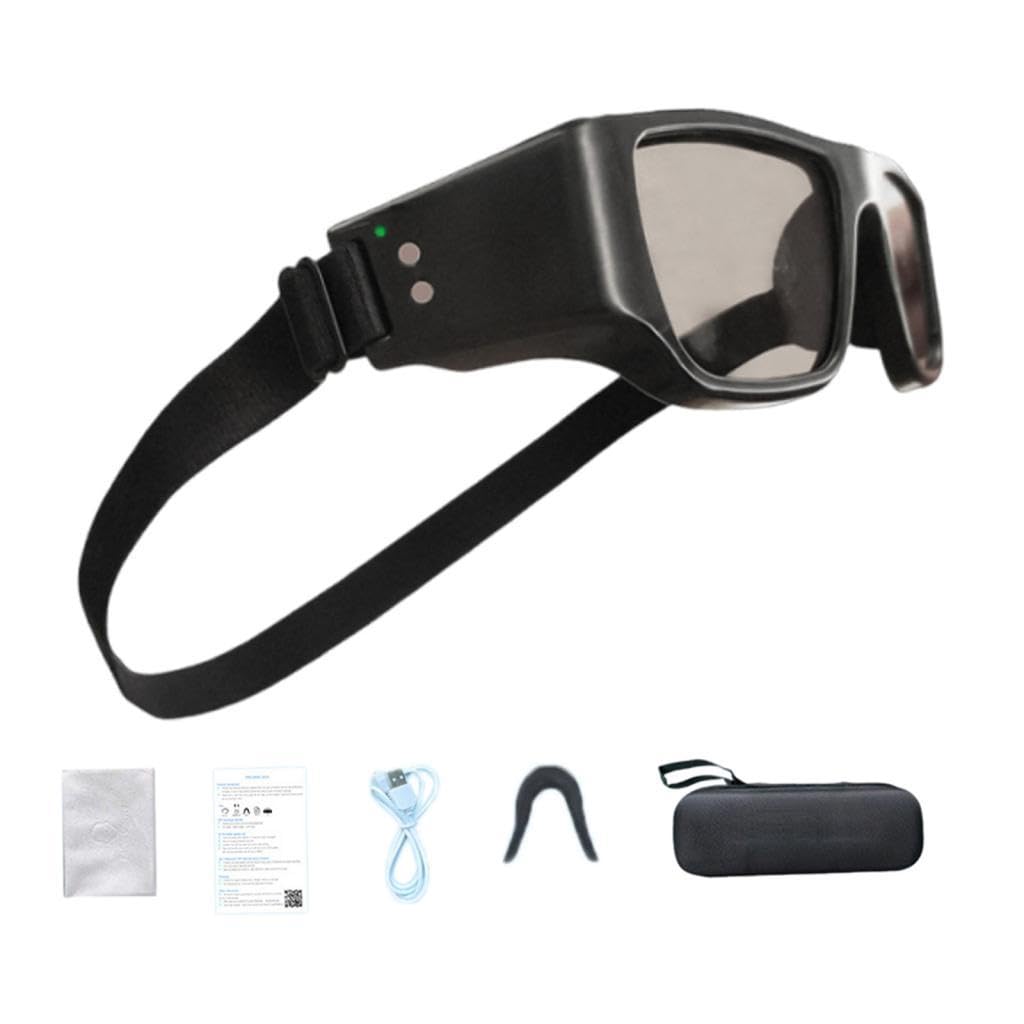 Lunettes Stroboscopiques D'entraînement Visuel, Lunettes Anti-Dribble pour La Course à Pied, Le Baseball et La Boxe