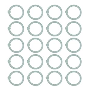 Plastic bindmiddelringen, opslagbindmiddelringen Meerdere kleuren rond gat voor kantoor voor klaslokaal voor thuis…