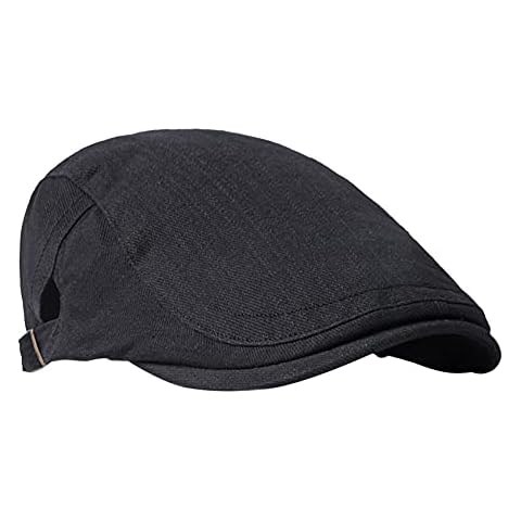 FBBULES Casual Men's Adjustable Beret Cap Cover
