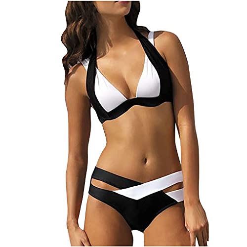 Bikinis 2025 maillot de bain deux pièces pour femme plage et été