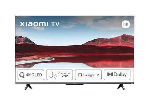 Xiaomi Tv A Pro 2025 43 - Smart Tv 4k Qled, Google Tv, Control Por Voz, Dolby Vision, Negro Xiaomi Tv A Pro 2025 43 - Smart Tv 4k Qled, Google Tv, Control Por Voz, Dolby Vision, Negro