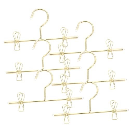 Ciieeo 6Pcs Mini Doll Clothes Hangers Garment Hangers for Doll Clothing Storage Design for Miniature Wardrobe Organization