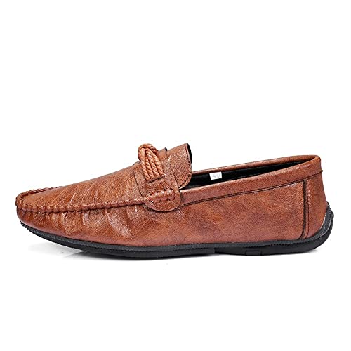 Men's Loafers Shoes Penny Loafers Solid Colors Simple Vegan Leather Comfortable Anti-Slip Lightweight Walking Prom Slip-on3