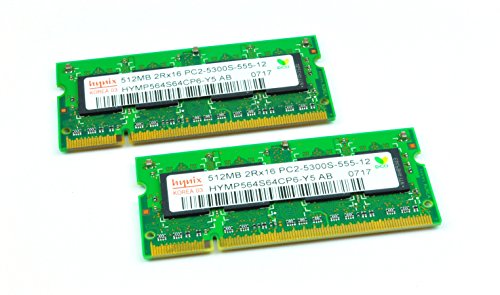 Hynix 1GB (2x512MB) PC2-5300S DDR2 m[gp\R Ram HYMP564S64CP6-Y5