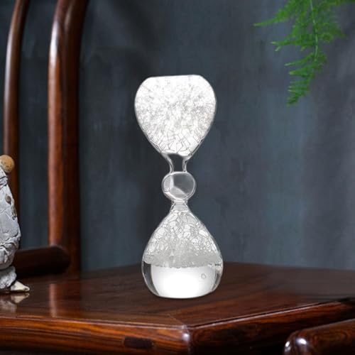 Reloj de arena con efecto de burbujas flotantes para reducir el estrés en casa 6