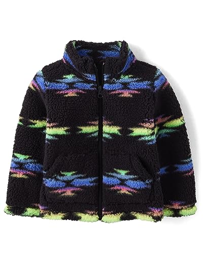 The Children's Place,and Toddler Sherpa Jacket,12-18 MONTHS