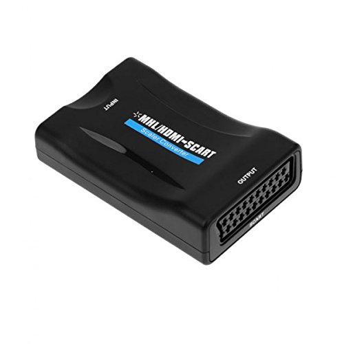 HDV-60S Mini MHL/HDMI vers péritel convertisseur vidéo pour smartphone Samsung HTC vers CRT TV DVD