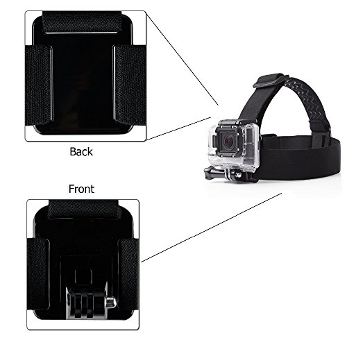 Image of Action Pro Accessories Kit Head Strap+Chest Strap+J Hook 360 Wrist Strap with Screw Compatible with GoPro-13 /12 /11 /10 /9 /8 /7 /6 /5 /4 /3+ /3 /SJCAM /Insta360 /Yi /Xiaomi /4K Eken.etc