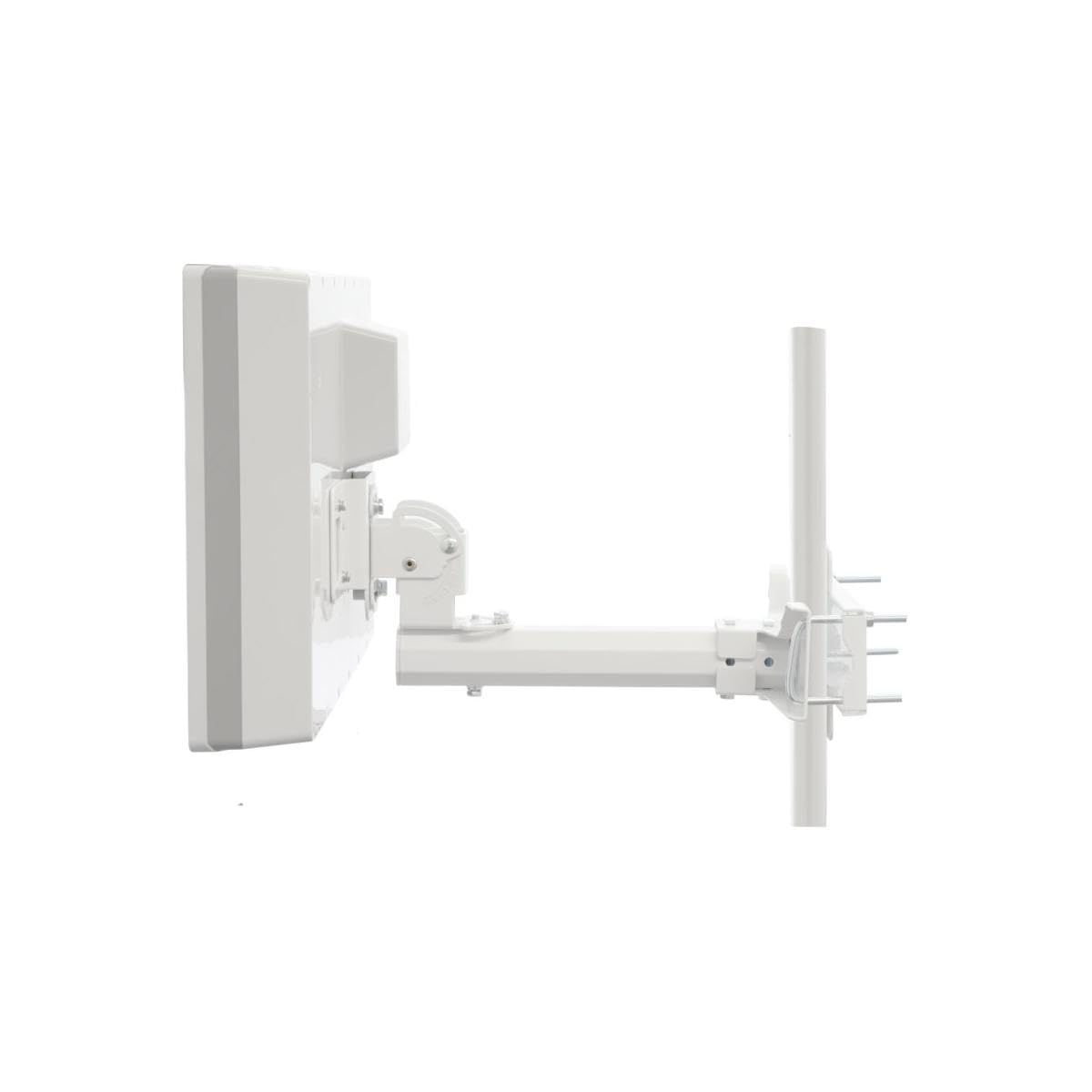 Telestar DIGIFLAT 1 Single Sat Flachantenne für 1 Teilnehmer (LNB: 0,2dB, Satellitenschüssel, Fenster-Wand/Masthalterung, Kompass, Montagewerkzeug) weiß 5109470