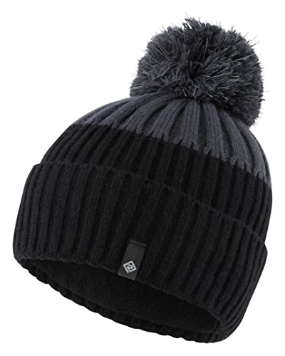 Bonnet à pompon Ronhill running équipement de course à pied thermique homme femme