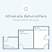 hOmeLabs 4500 Sq. Ft. - Superior Moisture Removal & Humidity Control for Large Rooms, Offices and Basements