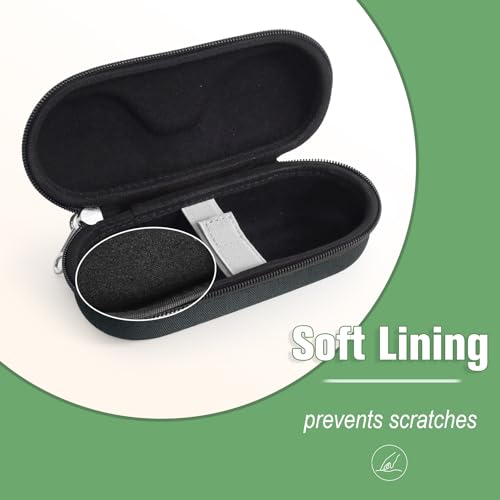 Image of Bukere Sunglasses Case, Hard Shockproof Glasses Case with Secure Strap & Carabiner Hook, Eyeglasses Storage Organizer