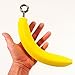 Atomik Rock Climbing Set of 2 Child Size Hanging Bananas for Strength and Grip Training in Yellow Rated to 120 pounds