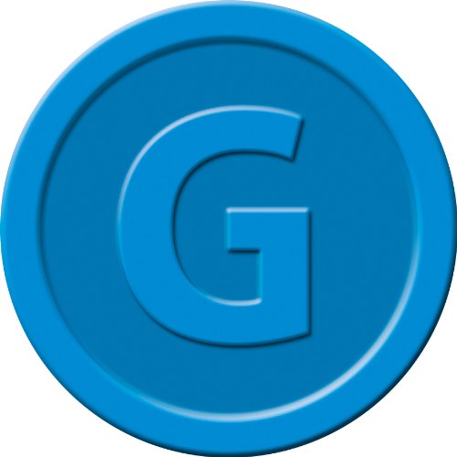 SIGEL WM002 Wertmarken Chips/Pfandmarken Essen, gelb, 100 Stück & WM007 Wertmarken Chips/Pfandmarken Getränke, blau, 100 Stück