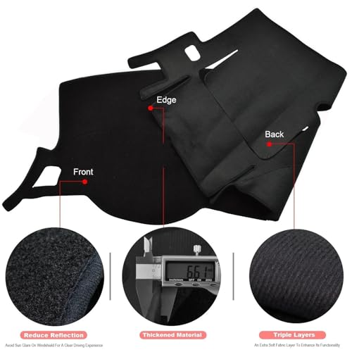 Alfombrilla para tablero Silverado WT protección solar en rutas exigentes 4